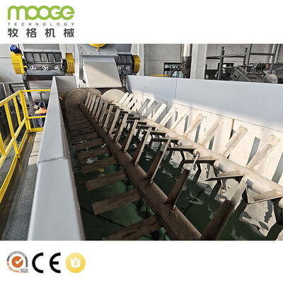 Waste Pe Ldpe Plastic Film Pp Jumbo Woven Bag Crushing Washing Line