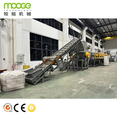 Used PE LDPE LLDPE Mulching Film Washing and Recycling Line