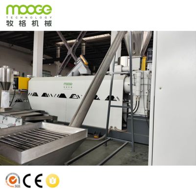 PLC 제어 HDPE PP 플라스틱 펠릿화 기계 (ABB 인버터 포함)