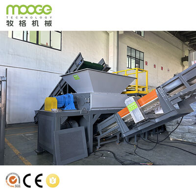 효율적인 건조 시스템으로 고순도 플래크 생산을 위한 HDPE 딱딱한 병 분쇄, 세척 및 재활용 라인