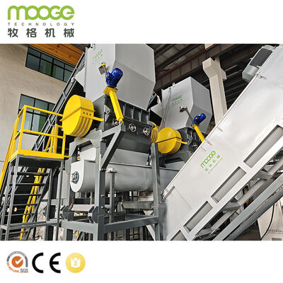 Pp 직물 봉지 세탁 Pe 농업 필름 플라스틱 재활용 기계