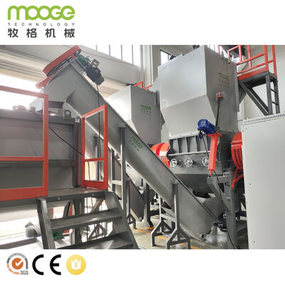 PET 병 제리칸 플라스틱 배럴 스크랩 처리를위한 딱딱한 플라스틱 분쇄 기계