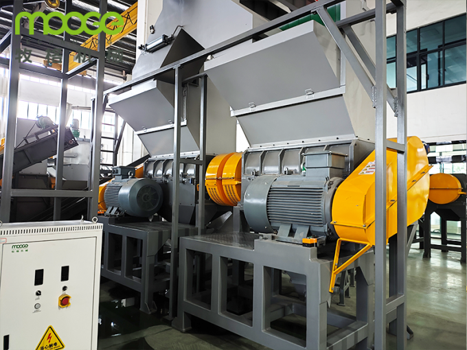 고정 칼날 4 폐 플라스틱 병 분쇄기 온라인 재활용 지원 5