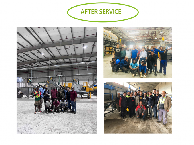 고정 칼날 4 폐 플라스틱 병 분쇄기 온라인 재활용 지원 19