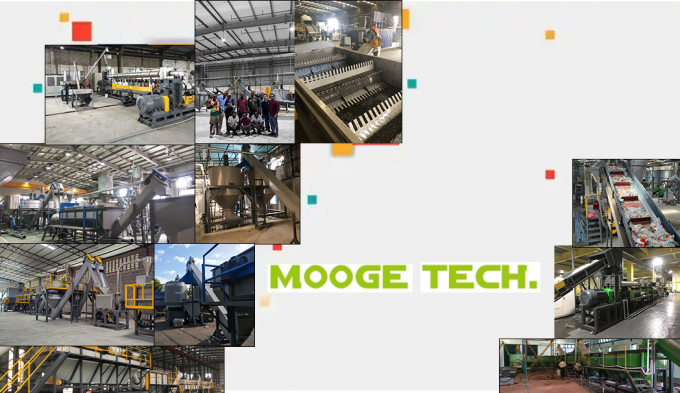 고정 칼날 4 폐 플라스틱 병 분쇄기 온라인 재활용 지원 20