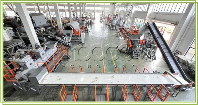 Waste Pet Bottle Crushing Recycling Plastic Washing Machine 0