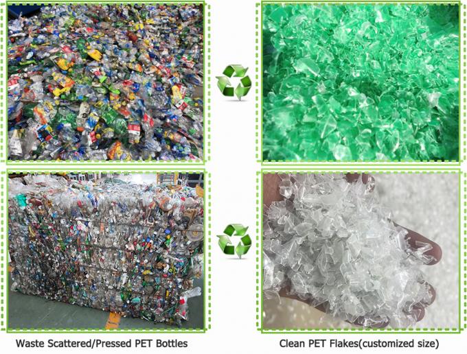 Waste Pet Bottle Crushing Recycling Plastic Washing Machine 1