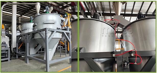 Waste Pet Bottle Crushing Recycling Plastic Washing Machine 15