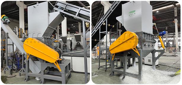 딱딱한 병 덩어리 HDPE 용량 높은 세탁 재활용 3